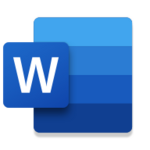 microsoft word android application logo